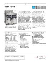 OFE 321-323 Open Fryer - 1