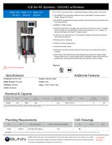 ICB SH PE Stainless, 120/240V w/Wireless - 1