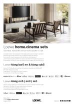 Loewe home.cinema sets datasheet - 1