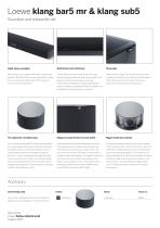 Loewe home.cinema sets datasheet - 2