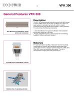 Active chilled beams – Series VFK 300 - 3