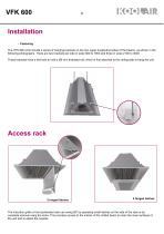 Active chilled beams – Series VFK 600 - 10