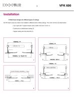 Active chilled beams – Series VFK 600 - 9