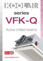 Active chilled beams – Series VFK-Q - 1