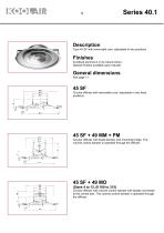 Circular diffuser – Series 40.1 - 9