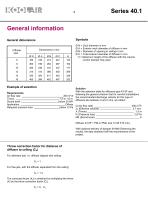 Circular diffusers – Series 40.1 - 5