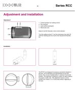 Constant air volume regulators – Series RCC - 13