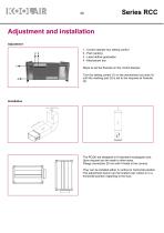 Constant air volume regulators – Series RCC - 31