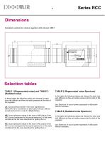 Constant air volume regulators – Series RCC - 5