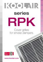 Cover grilles for smoke dampers – RPK