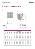 Cover grilles for smoke dampers – RPK - 5