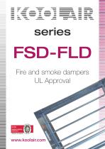 Fire and smoke dampers UL Approval – FSD-FLD - 1