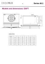 Fixed blades swirl diffusers – Series 40.3 - 13