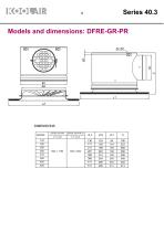 Fixed blades swirl diffusers – Series 40.3 - 9