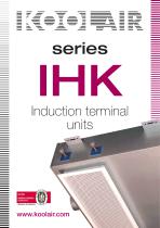 Induction terminal units – IHK - 1