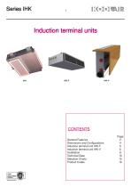 Induction terminal units – IHK - 2