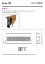 Induction terminal units – IHK - 8