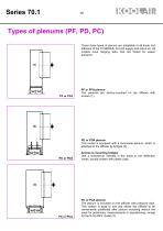 Linear Diffusers – Series 70.1 - 14