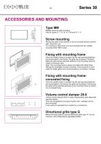 Linear grilles – Series 30 - 11