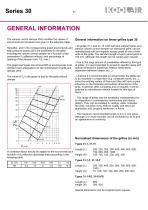 Linear grilles – Series 30 - 12