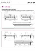 Linear grilles – Series 30 - 15