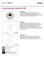 Long-throw nozzles – DF 89 - 3