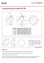 Long-throw nozzles – DF 89 - 4