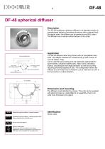 Long-throw spherical diffusers – DF 48 - 3