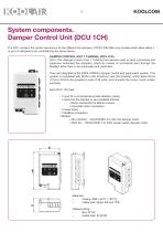 Motor-driven fire damper monitoring systems – KOOLCOM - 5