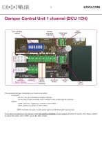 Motor-driven fire damper monitoring systems – KOOLCOM - 7