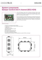 Motor-driven fire damper monitoring systems – KOOLCOM - 9