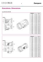 Regulating dampers - 5