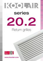 Return grilles – Series 20.2