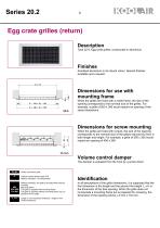 Return grilles – Series 20.2 - 6