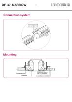 Series DF-47 NARROW Linear nozzles with a medium-to-long throw - 10