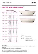 Series DF-KR Linear diffusers in plate - 7