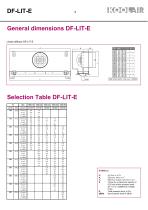 Series DF-LIT-E Linear hidden-slot diffusers - 4