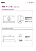 Series HIDE Linear slot diffusers - 4