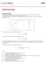 Series KAT Acoustic air transfer units - 7