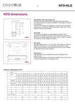 series KFD-KLD Linear slot diffusers - 7