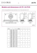 Series LK-70 Linear slot diffusers - 7