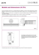 Series LK-70 Linear slot diffusers - 8