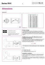 Series RVV Variable flow rate controllers - 4