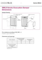 Series SMLD Smoke Evacuation Damper - 5