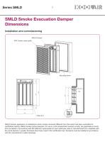 Series SMLD Smoke Evacuation Damper - 6