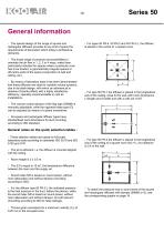 Square diffusers – Series 50 - 11