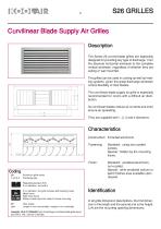 Supply grilles – Series 26 - 3