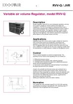 Variable flow rate controllers – RVVQ-JVR - 3