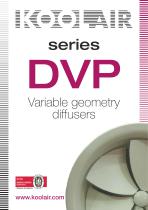 Variable geometry diffusers – DVP - 1