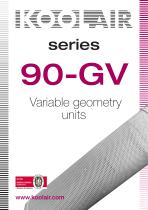 Variable geometry units – Series S-90-GV - 1